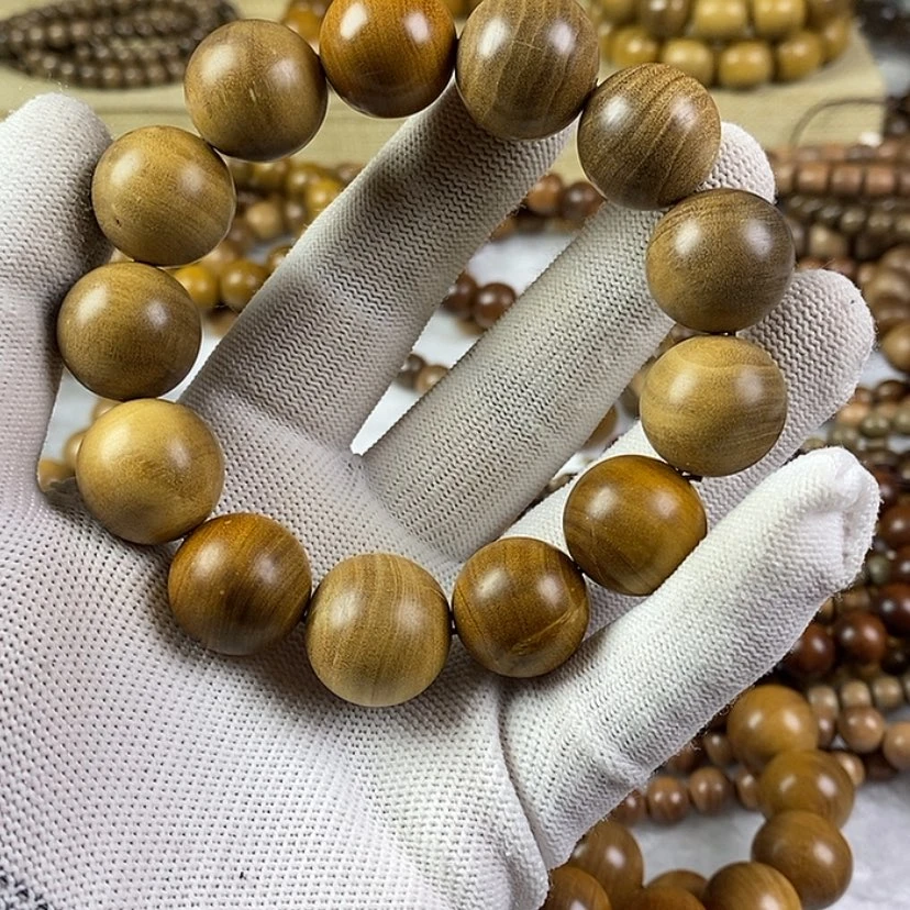 【闪购商品】檀香木手串/手链今*瑕疵1.8