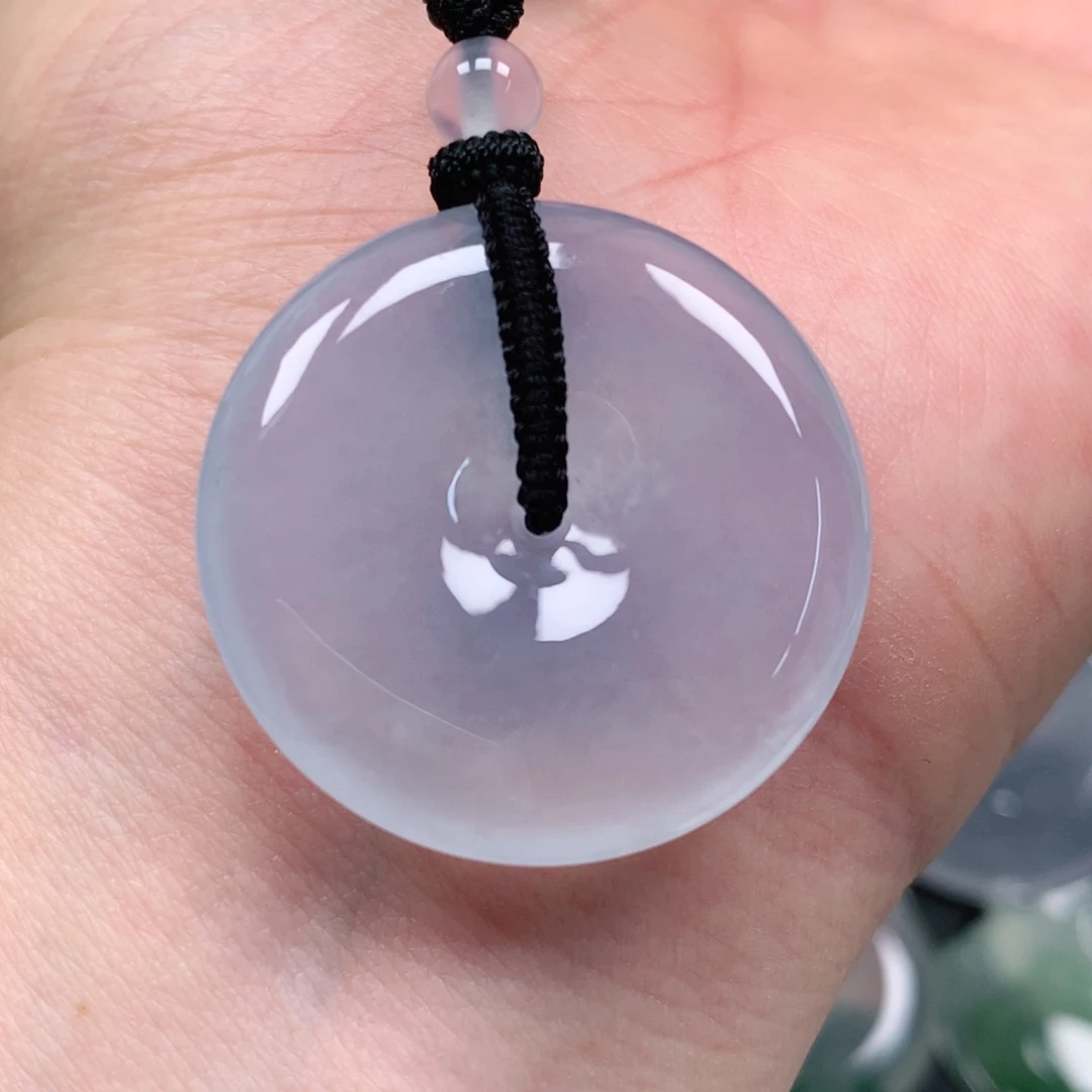 颈饰未镶嵌翡翠天然翡翠