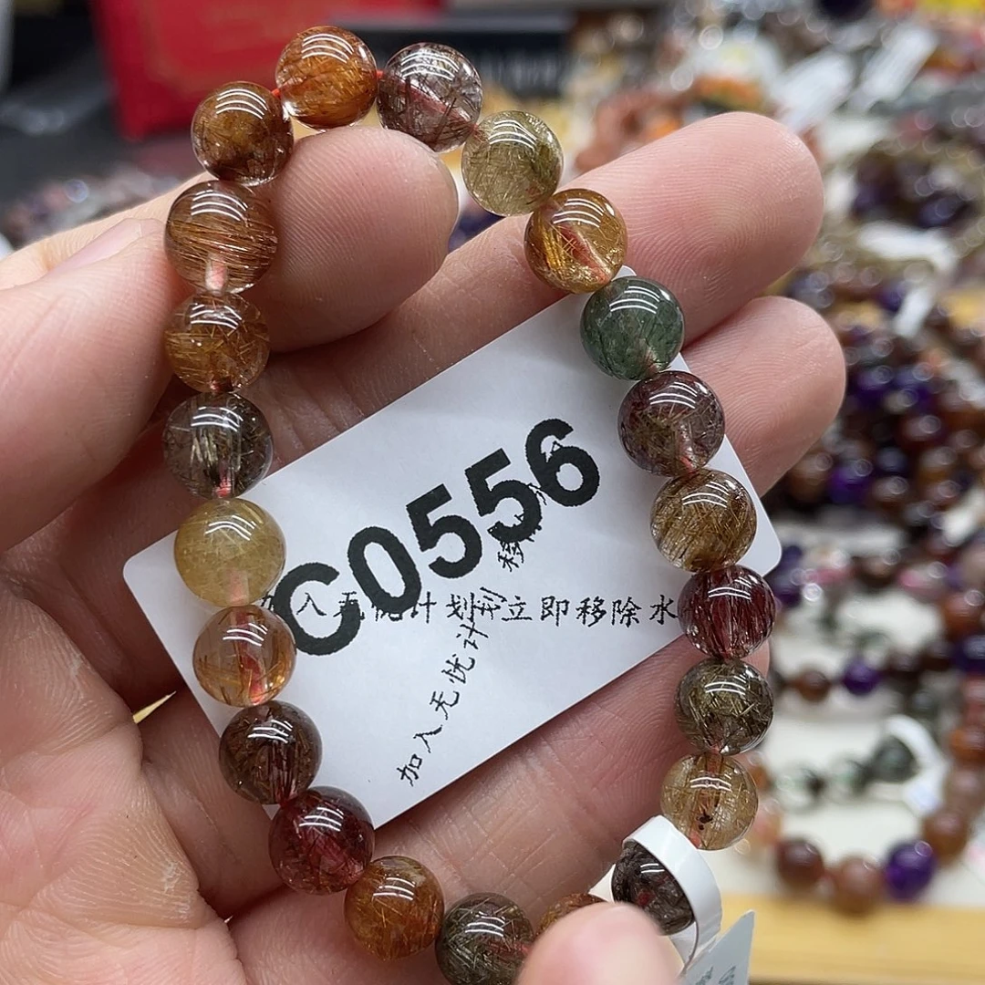 水晶手链未镶嵌天然