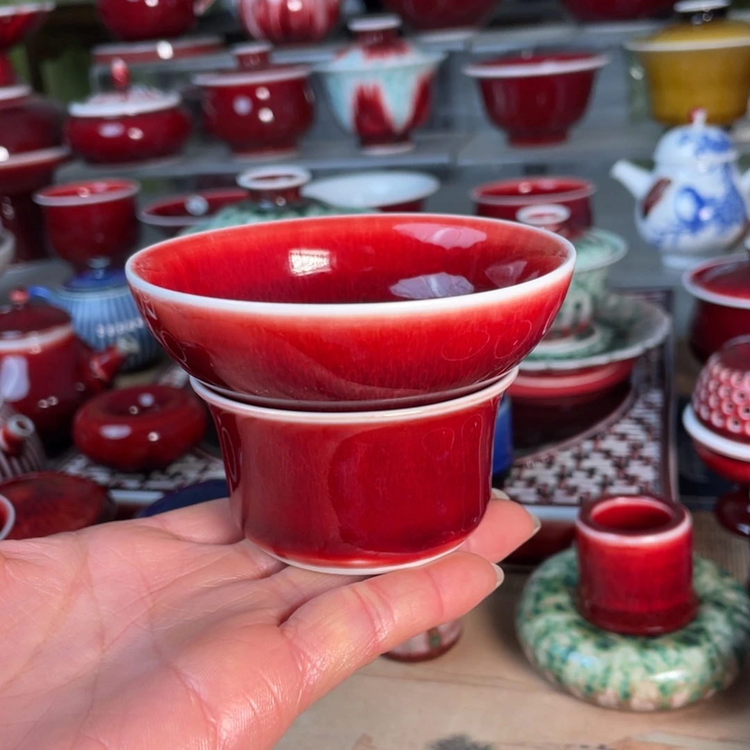 景德镇原矿釉茶漏