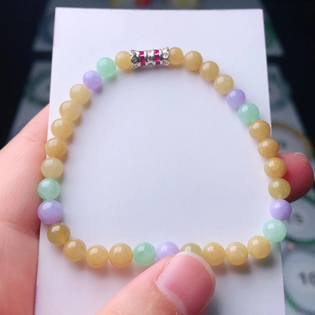 翡翠未镶嵌手链翡翠