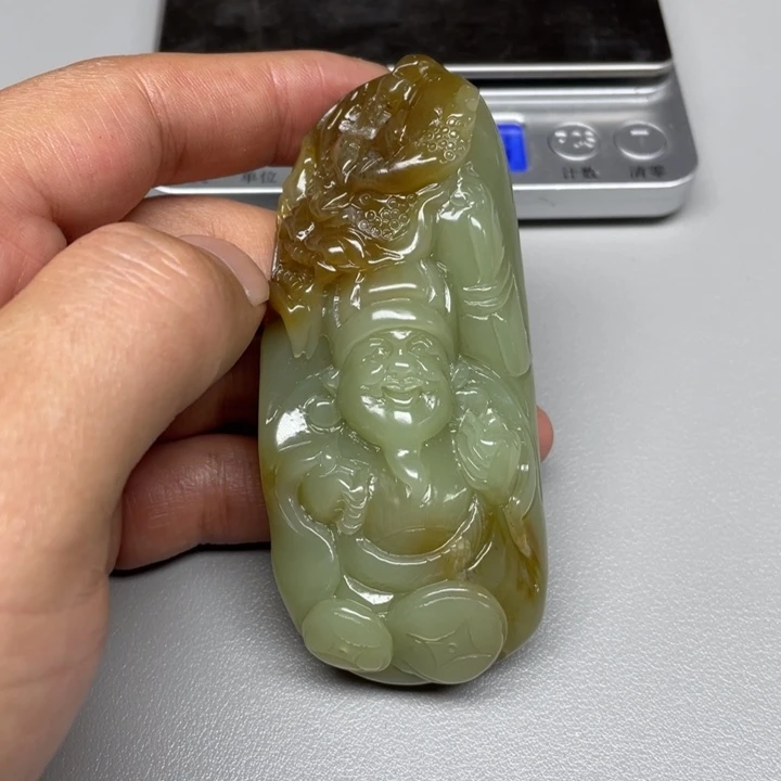 和田玉吊坠(不含链)未镶嵌用****3