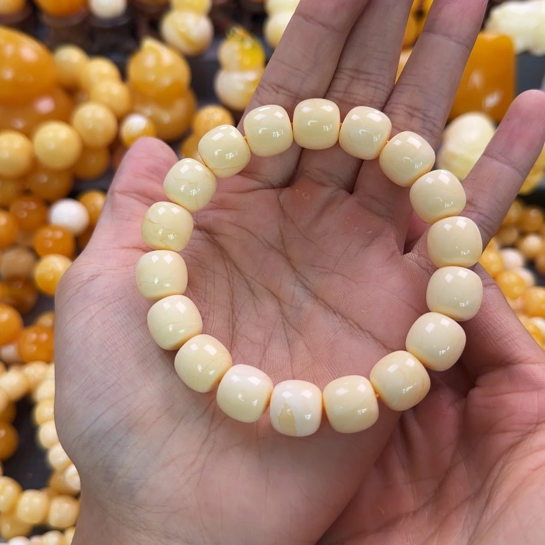 琥珀未镶嵌珠宝奇石13mm同料