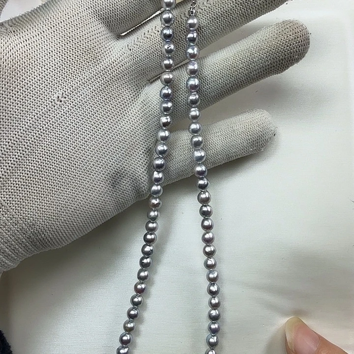 海水珍珠颈饰银S925镶嵌