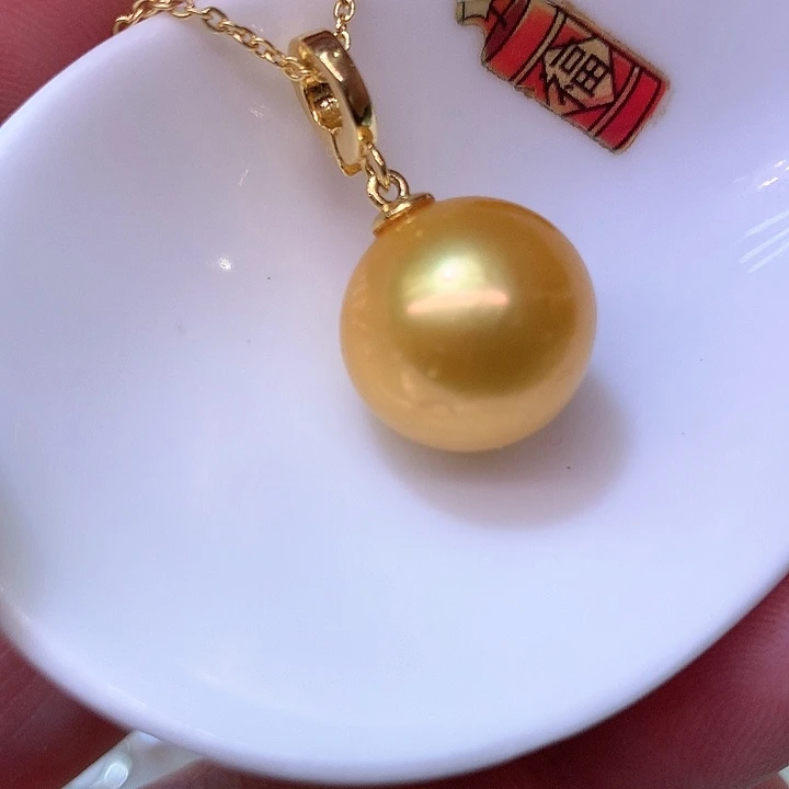 银S925镶嵌耳饰淡水珍珠