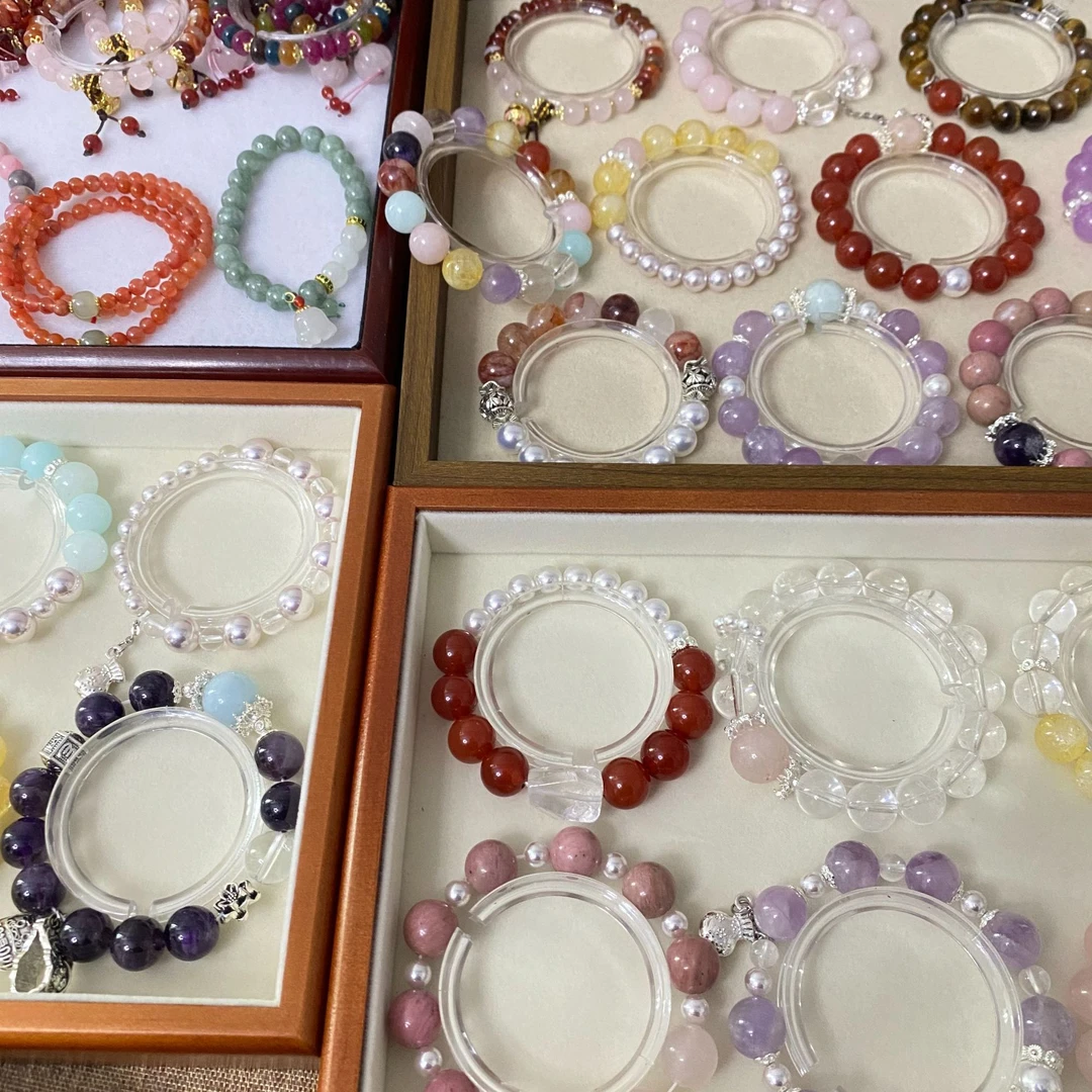 合金手链 手链时尚小众甜美弹力百搭女生可爱少女ins2025新款手串