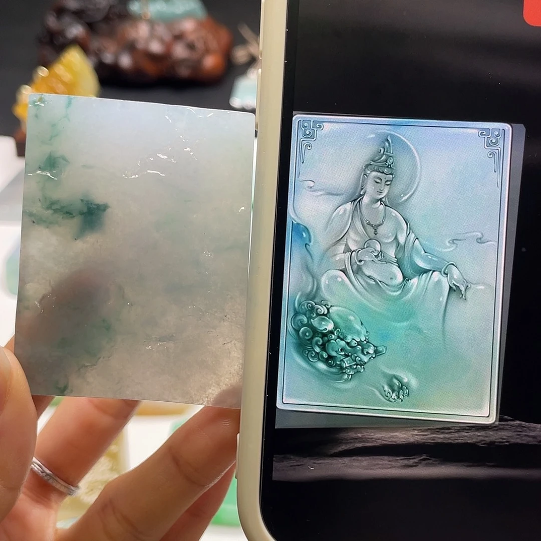 定制翡翠未镶嵌包工