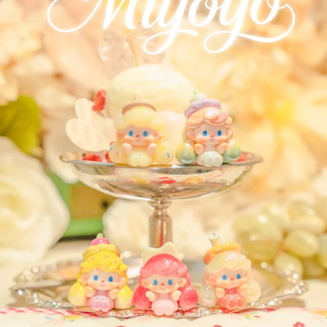 【代拆】阿玛莉莉丝miyoyo美味派对萌粒潮玩收藏盲盒可爱摆件