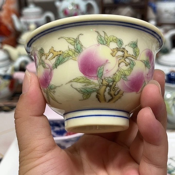 瓷片景德镇陶瓷茶具主人杯茶壶