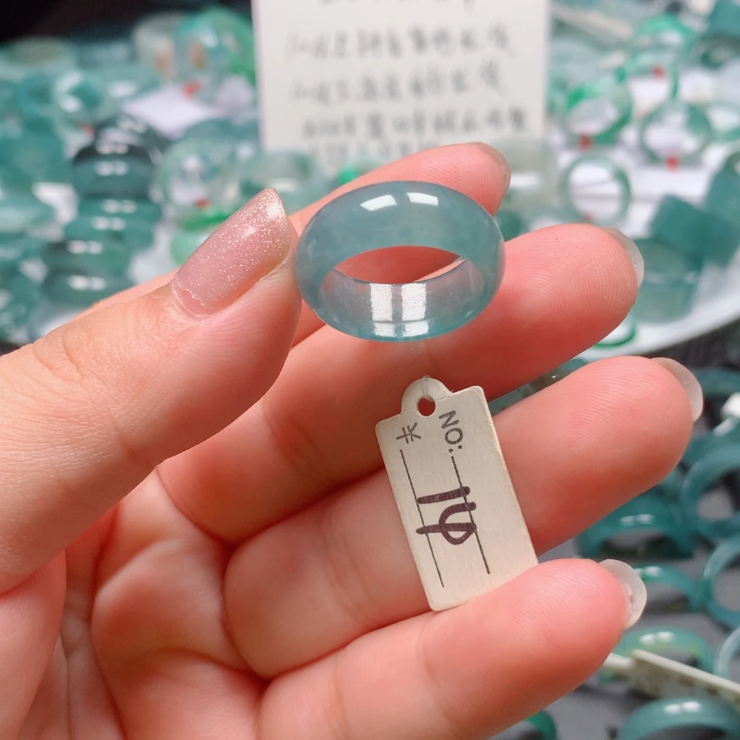 翡翠戒指未镶嵌戒指