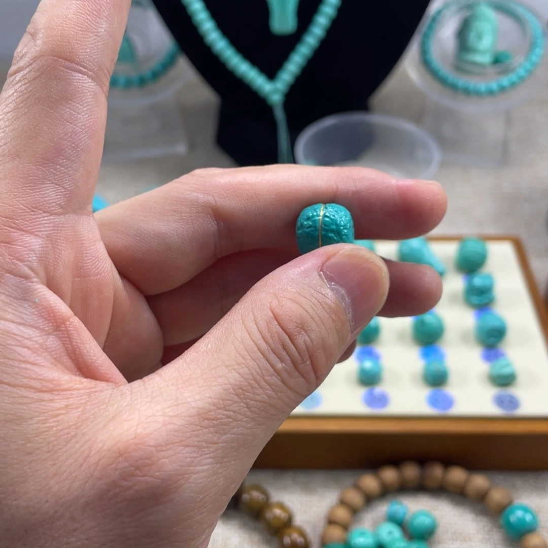 十堰手工雕刻配饰配珠，直径12