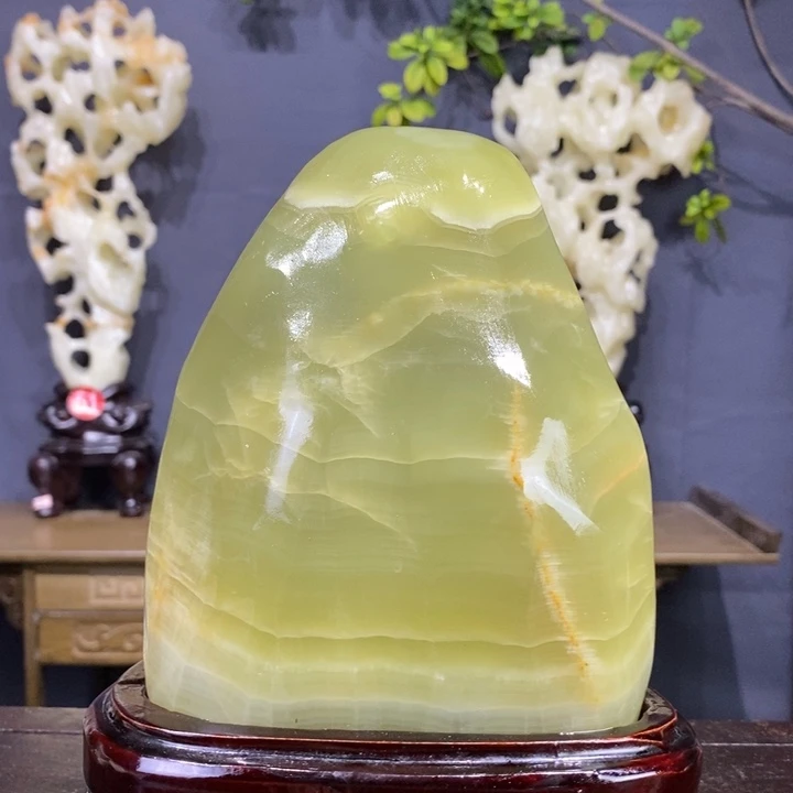 石材精品古青石摆件