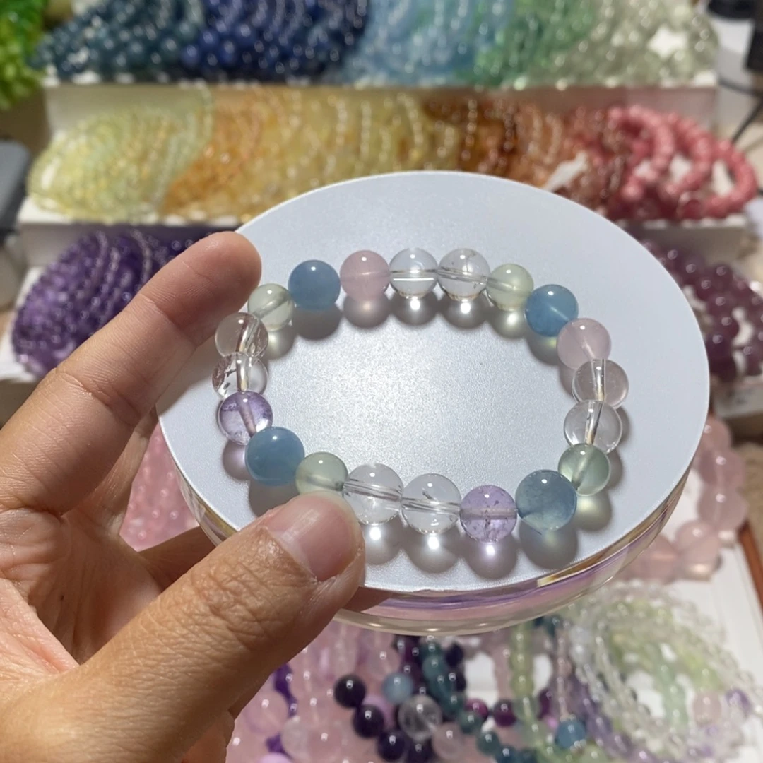 手串未镶嵌水晶多宝水晶
