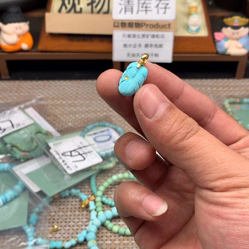 【闪购商品】绿松石颈饰未镶嵌91