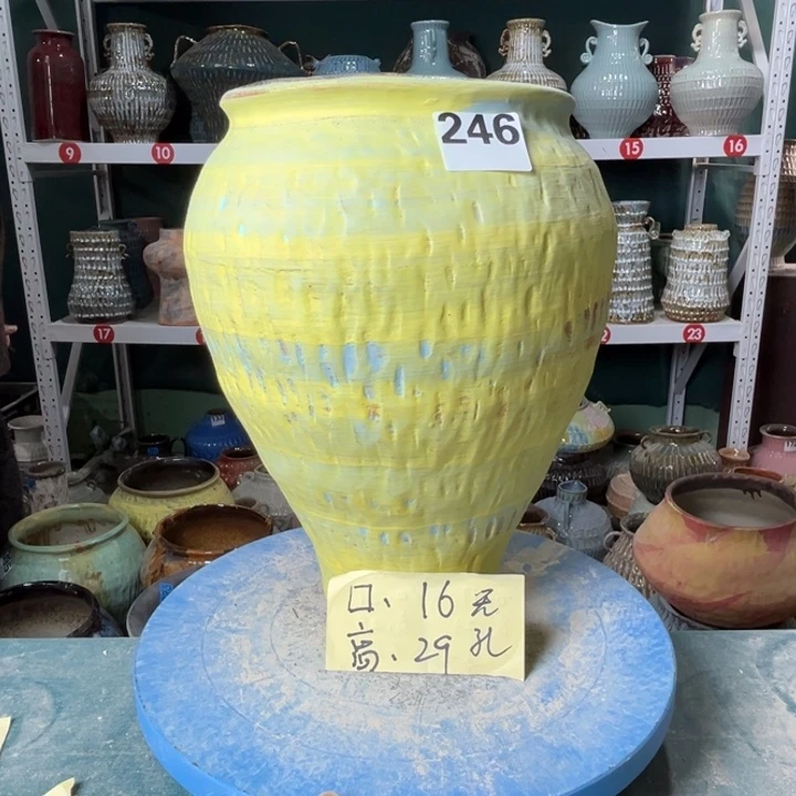 景德镇陶瓷花盆花器246