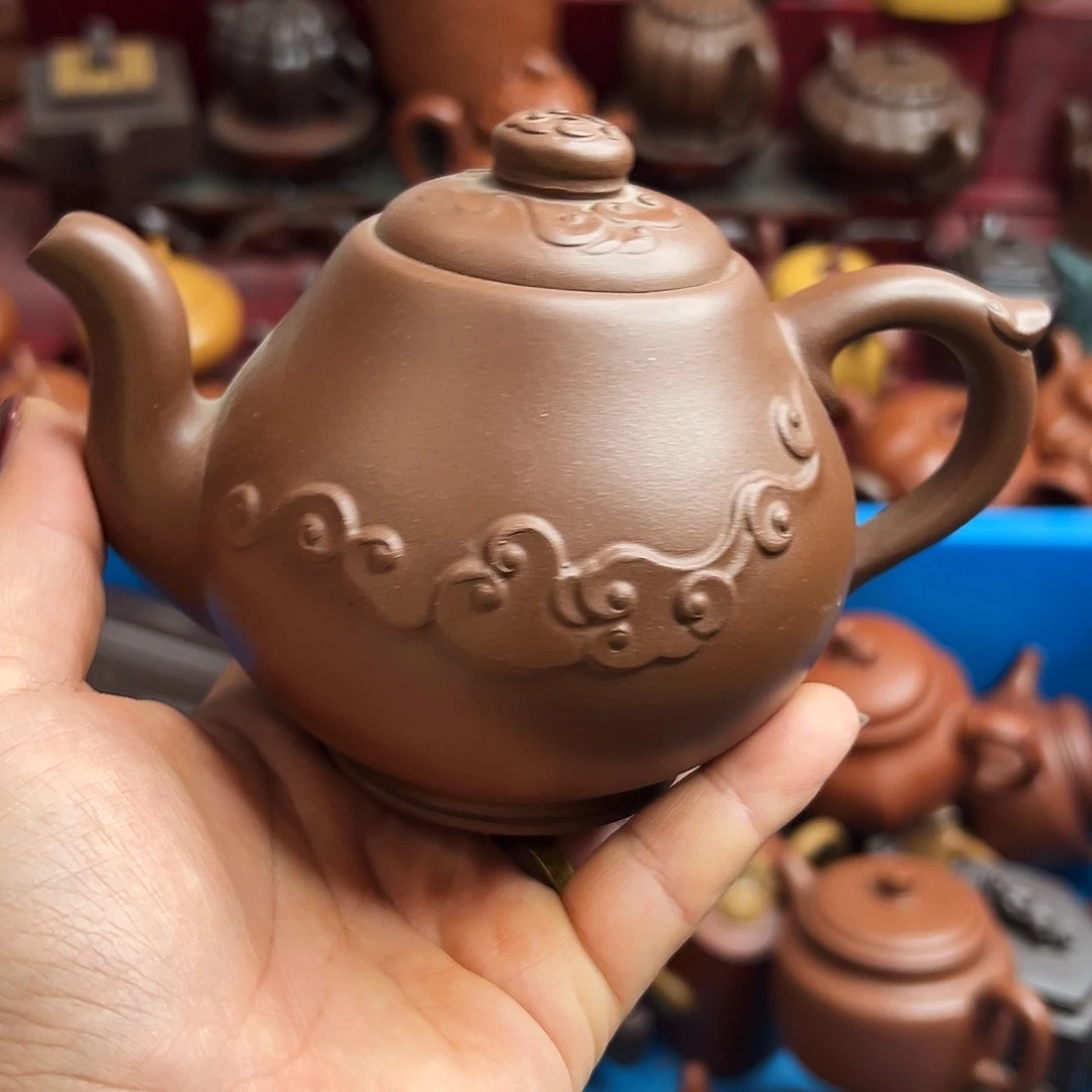 紫砂茶壶紫砂……………………紫砂花