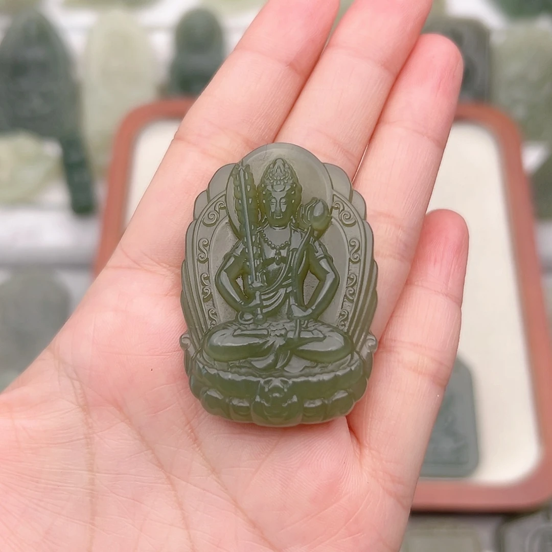 颈饰未镶嵌和田玉龙*芳