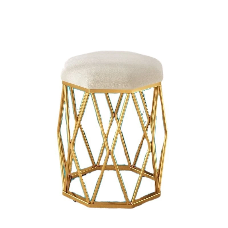 圆凳ins现代简约梳妆凳椅子梳妆台卧室化妆凳女生宿舍家用网红