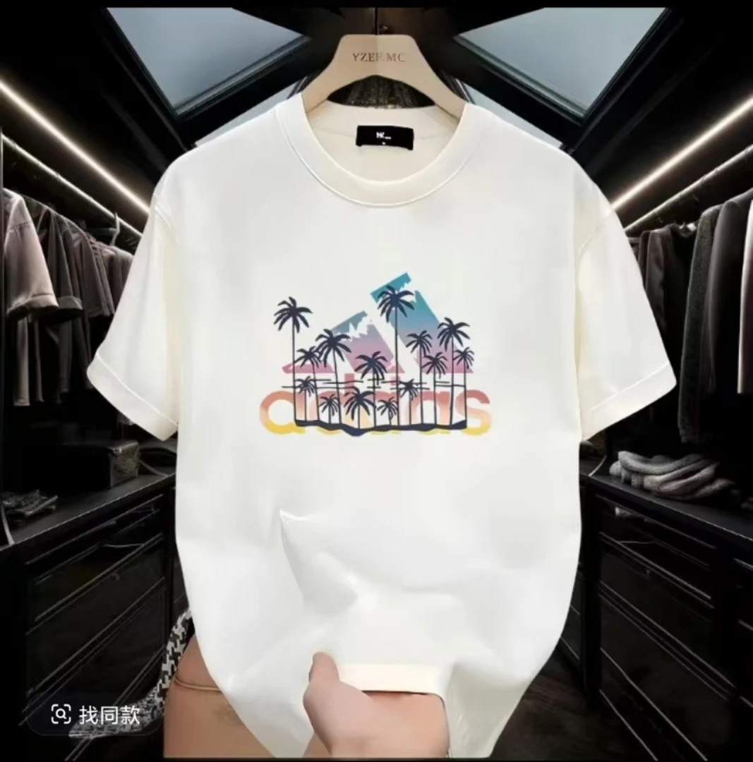 【一折粉丝福利】潮牌男女同款圆领百搭T恤