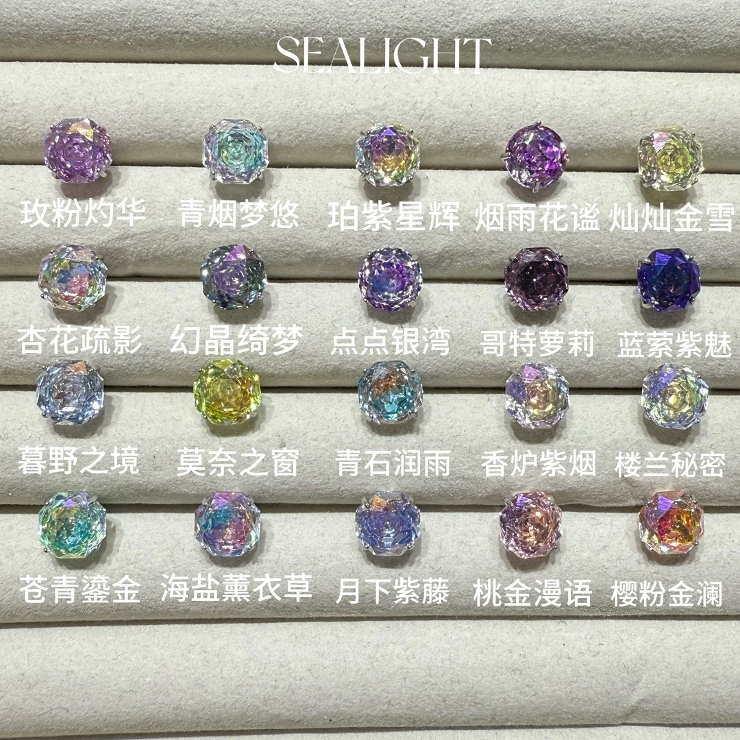 钛钢锆石耳饰 钛钢锆石耳钉玫瑰镀膜耳钉玫瑰切耳钉爆闪耳钉钛钢