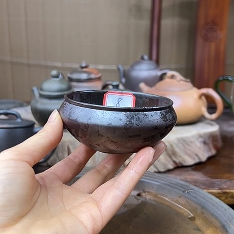 戬谷龙窑坭兴陶柴烧壶8