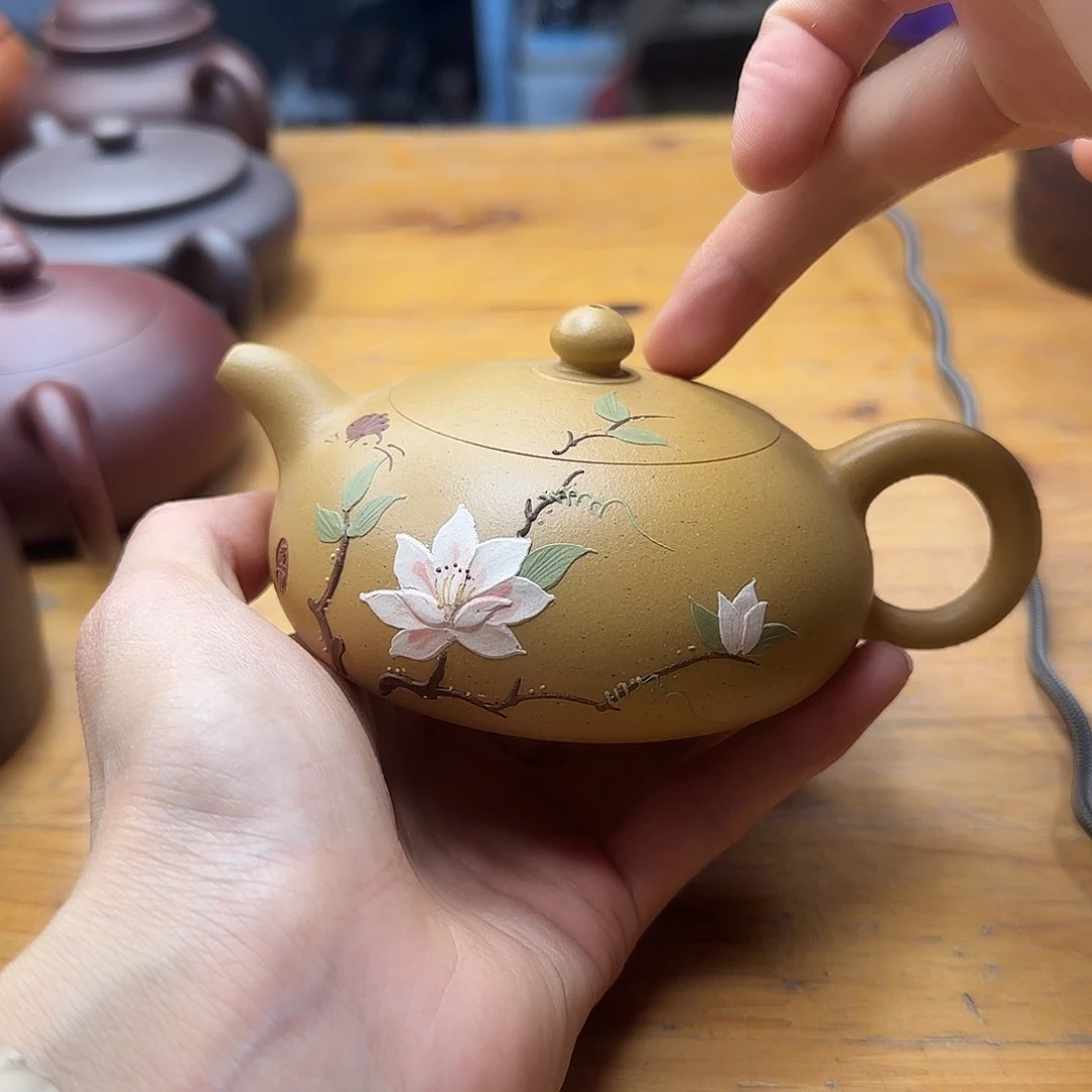 紫砂茶壶民间手艺人全手工制作