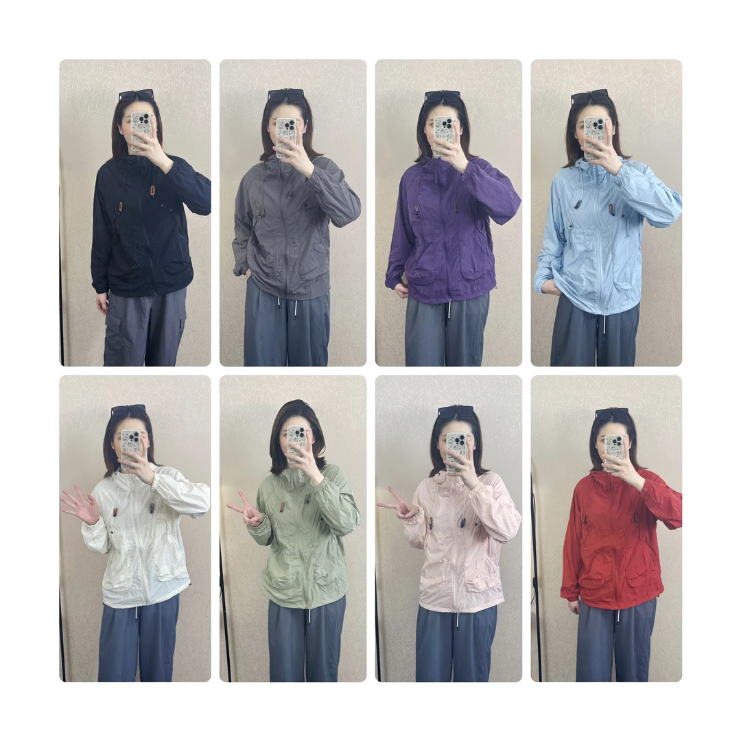 “冰感氧吧”UPF50+夏季轻薄宽松潮流男女同款原纱防晒衣