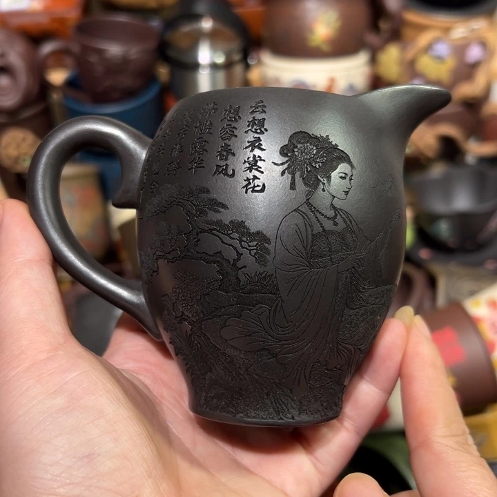 茶杯紫砂宜兴紫砂主人杯