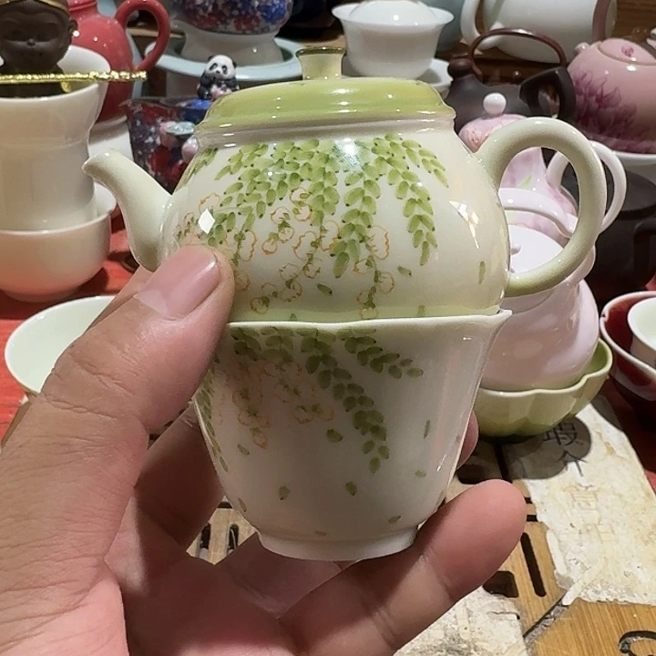 瑕疵茶具，介意勿拍