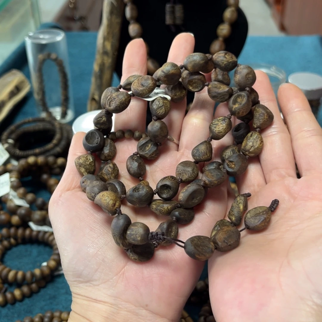 沉香手串乌身卡1.0-37克多样性发货一条