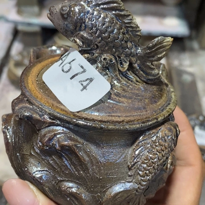 柴烧裸烧纯手工制作