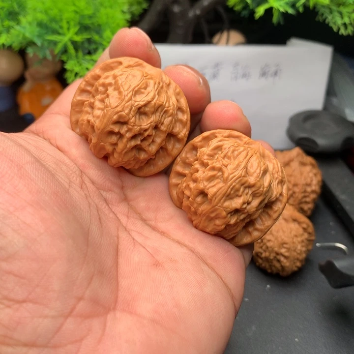 吊坠文玩核桃年40野狼