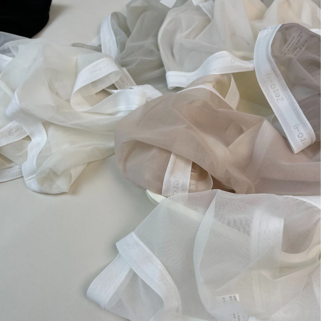 法式蕾丝网纱内裤女舒适透气轻柔软糯少女镂空极简女士三角内裤女