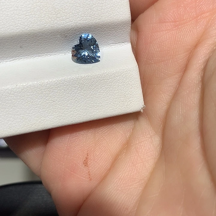 裸石海蓝宝石圣玛利亚海蓝宝爱心