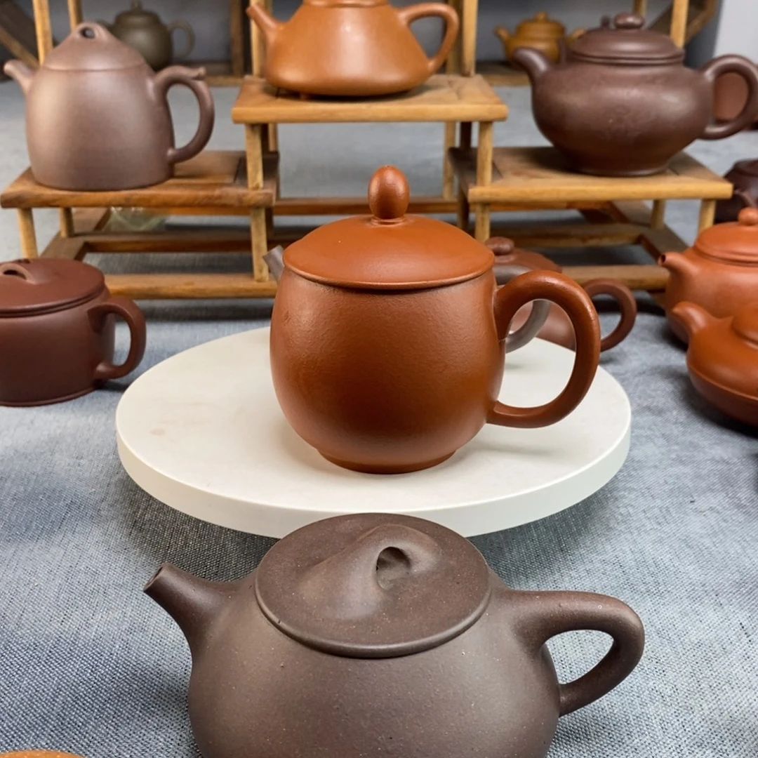 紫砂茶壶A****宝朱泥盖杯