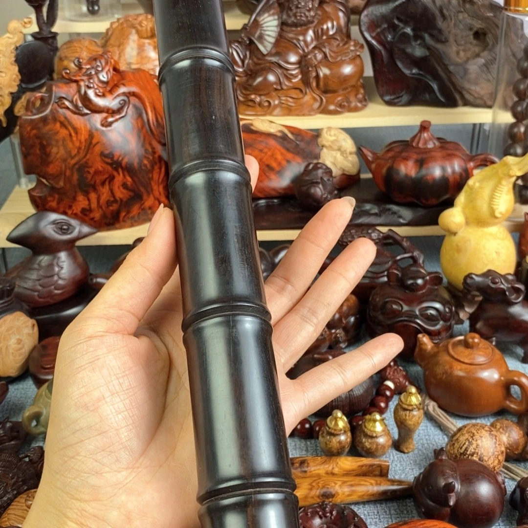 檀香木紫光檀香筒收纳