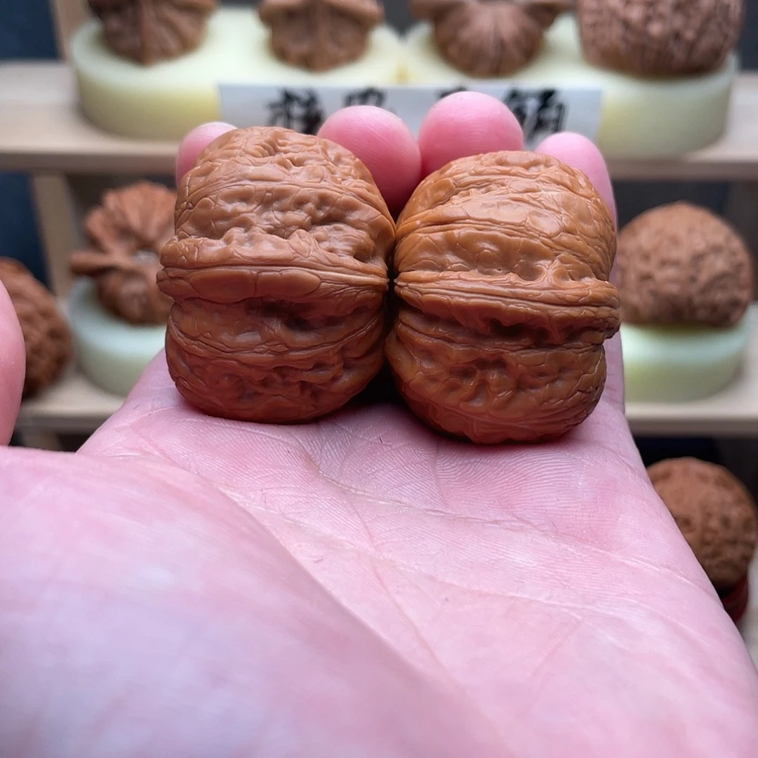 吊坠文玩核桃元宝40