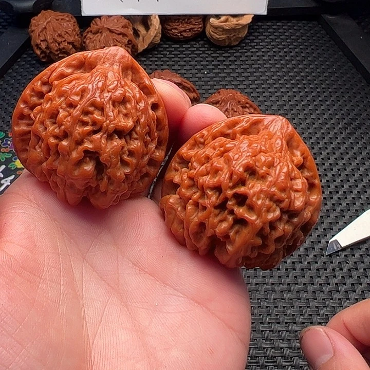 文玩核桃把件官帽