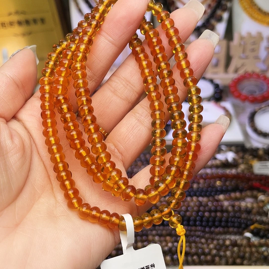 琥珀未镶嵌裸石6+