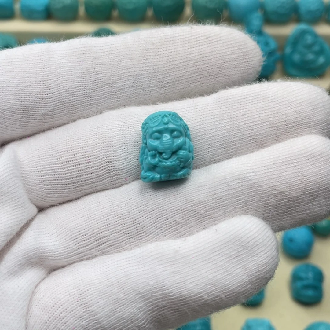 绿松石未镶嵌颈饰卡12-15