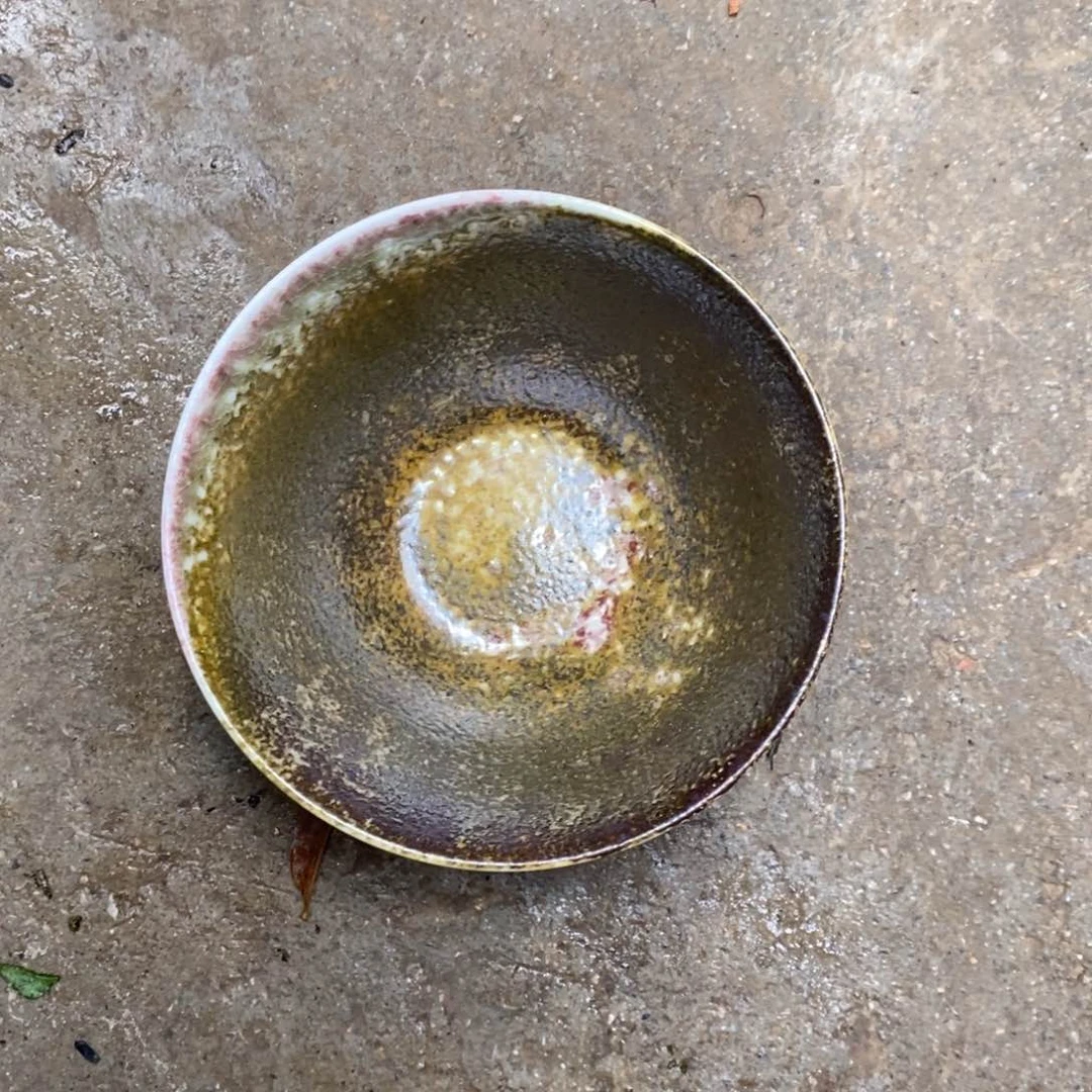 浪鬼柴烧釉绘柴烧雯