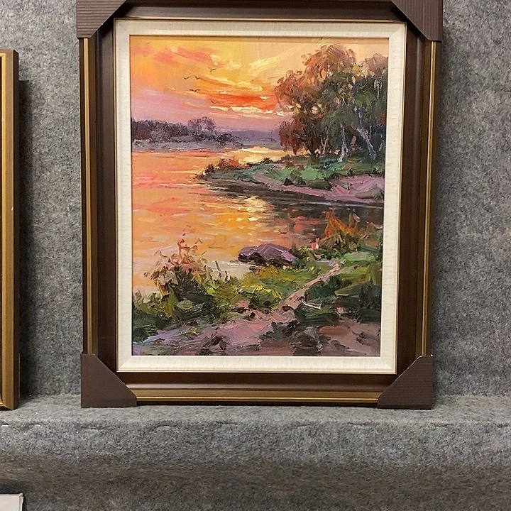 油画带外框画芯尺寸40x50cm