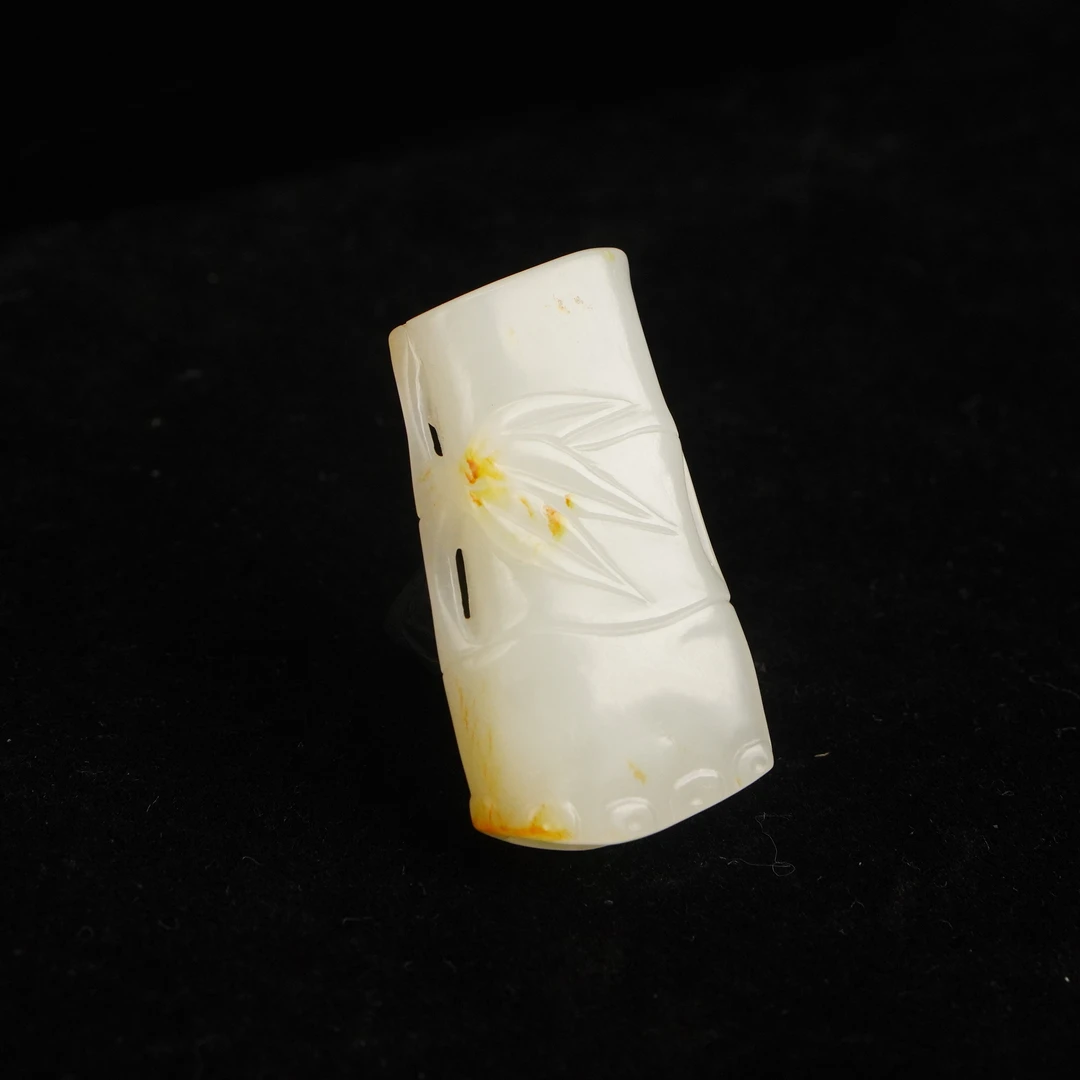 【民】白玉竹节佩（重22g）QTY608