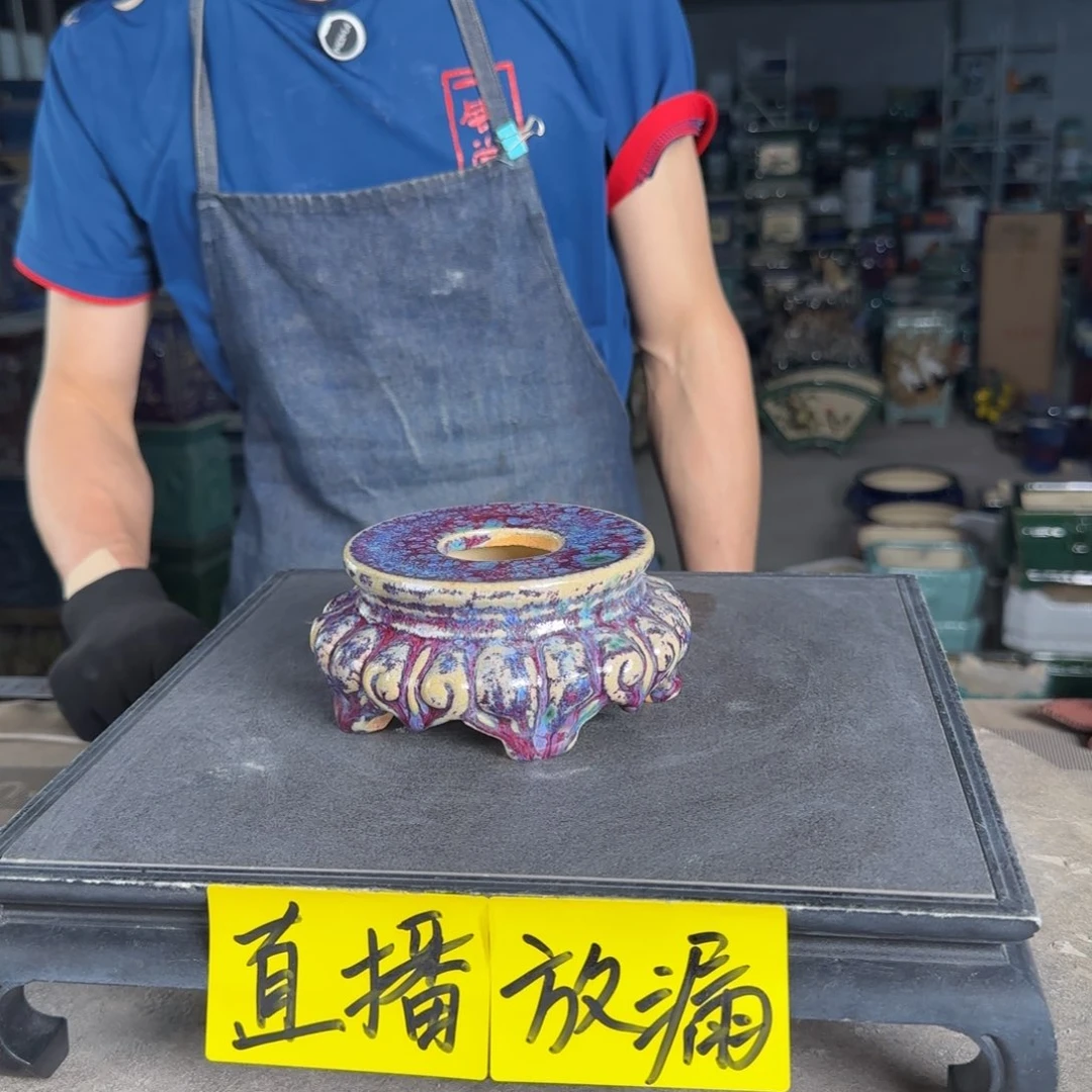 一风堂石湾花盆。