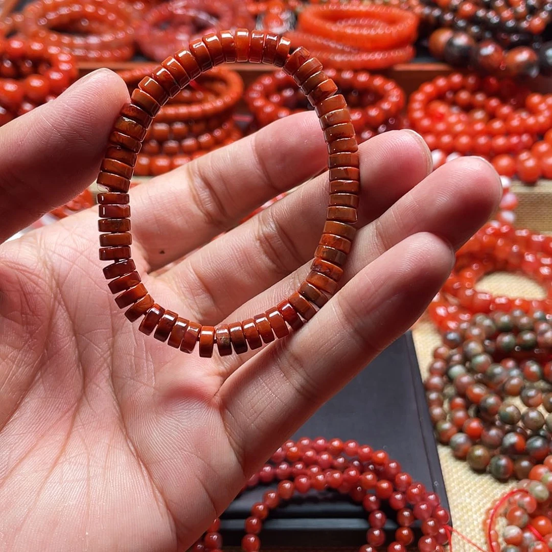 手链未镶嵌南红玛瑙