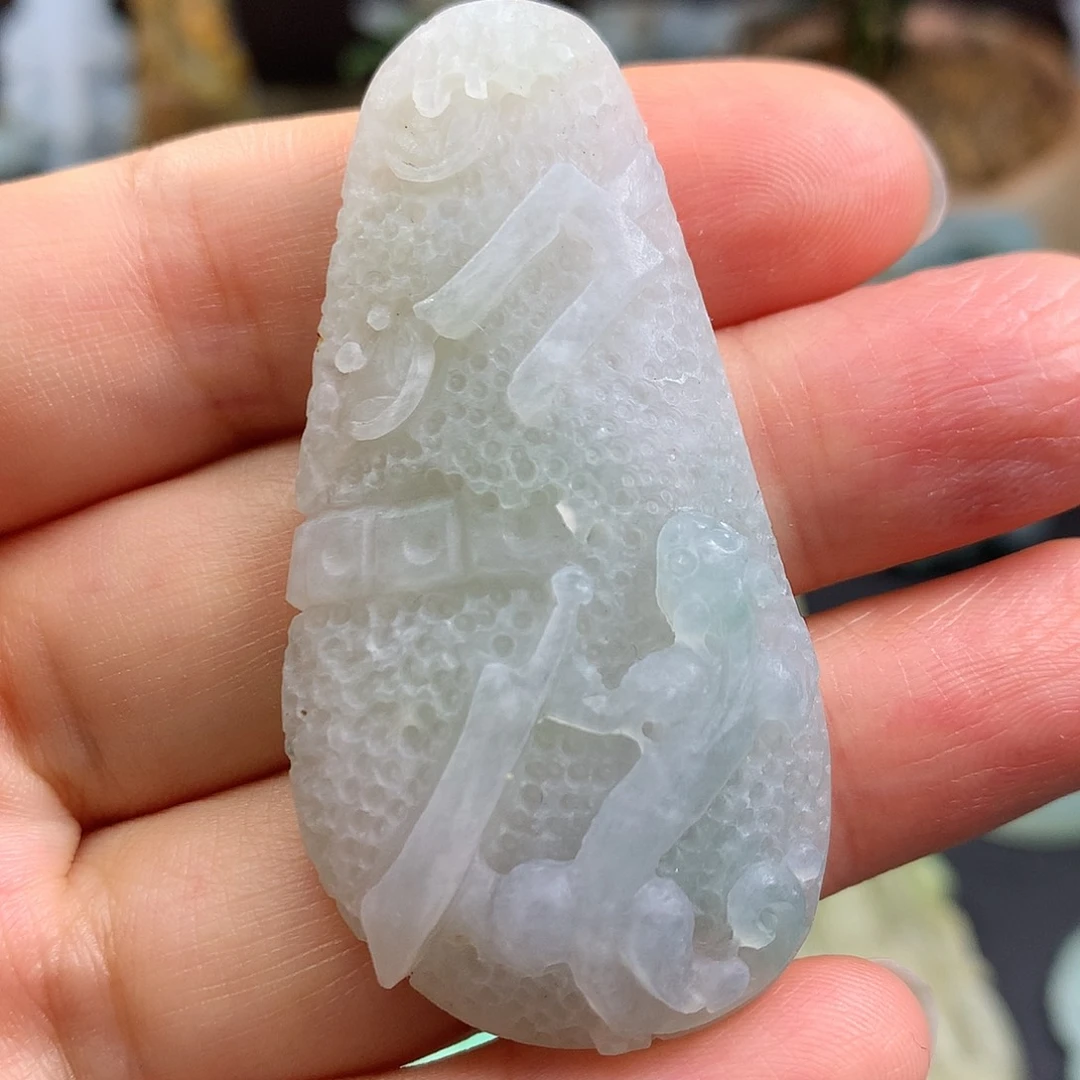 定制翡翠未镶嵌八破