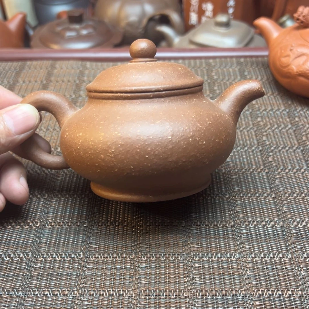 茶壶紫砂宜兴原矿紫砂壶230毫升容量