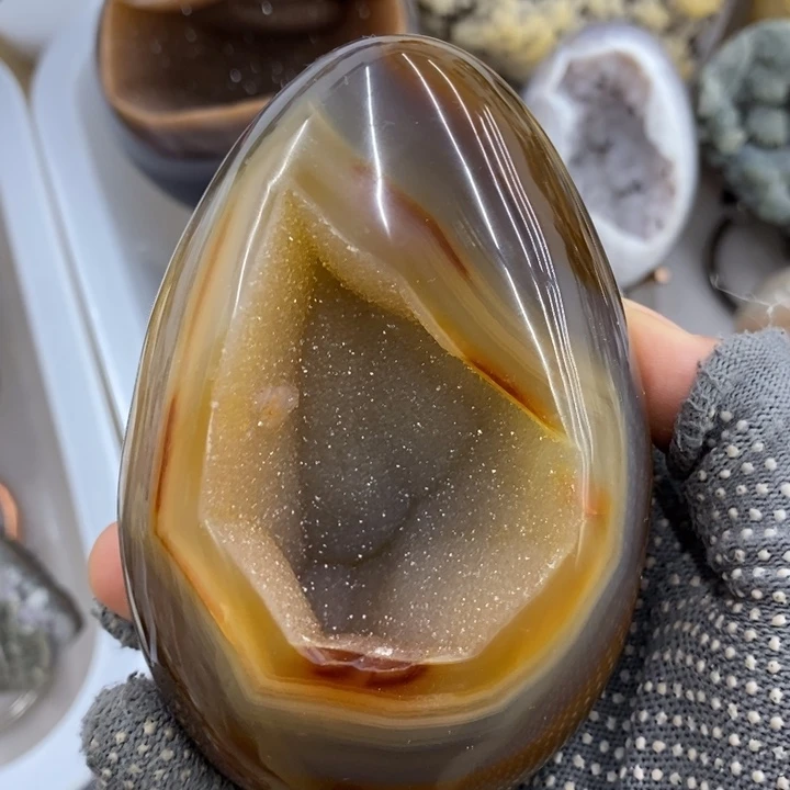 紫晶未镶嵌珠宝半成品