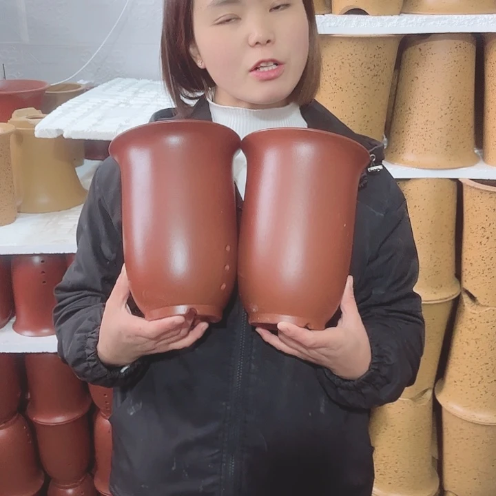 紫砂花盆宜兴紫砂花盆