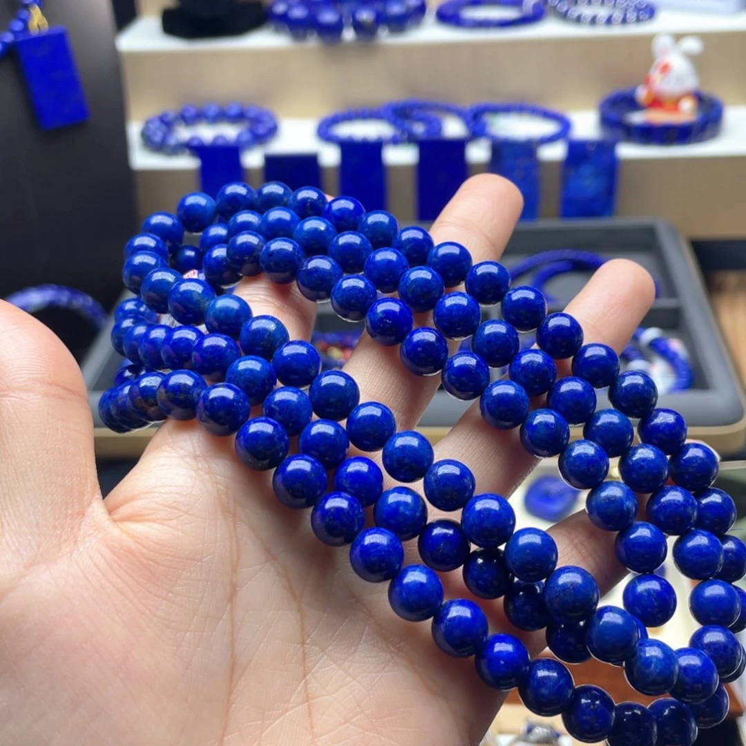 未镶嵌青金石手链8+108